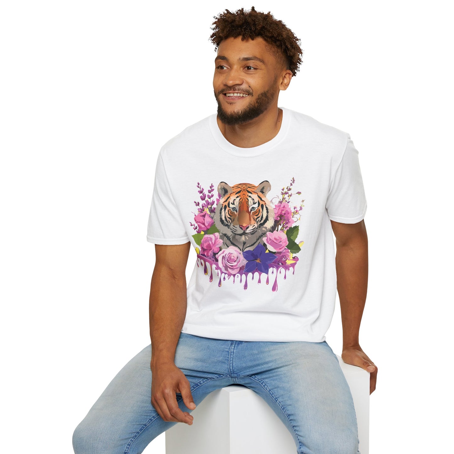 Tiger Shirt, Shirt with Tiger, Animal Tee, Shirt with Animals