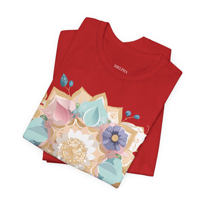 Natural Cotton Tee Shirt - Medallion Collection Printify