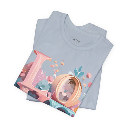 Natural Cotton Tee Shirt - Love story Collection Printify