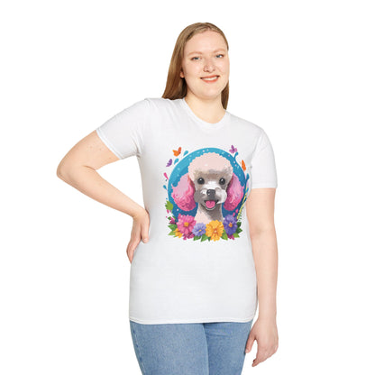 Dog Shirt With Animals Unisex Softstyle Tee 100 Percent Cotton Gildan 64000