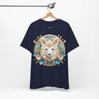 Natural Cotton Tee Shirt - Medallion Collection Printify