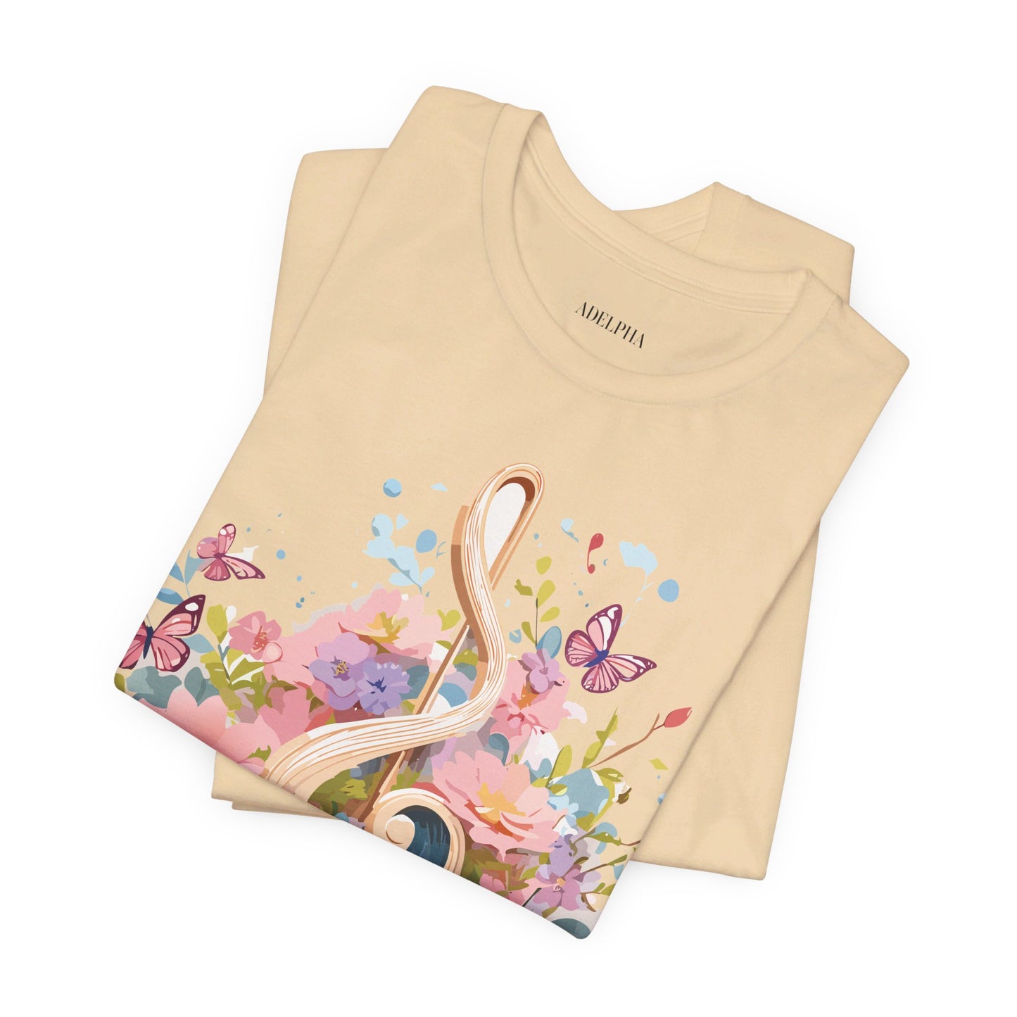 T-shirt en coton naturel - Collection Musique