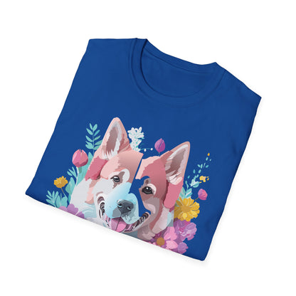 Dog Shirt Unisex Tee Softstyle Cotton Comfort for Animal Lovers