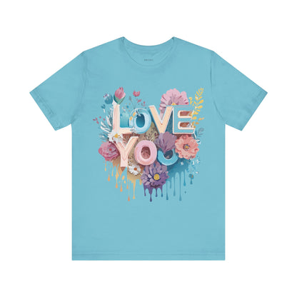 Natural Cotton Tee Shirt - Love story Collection Printify