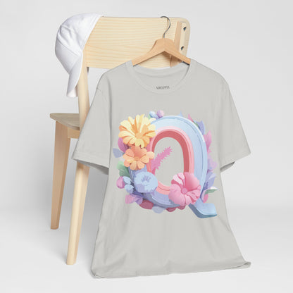 Letter Shirt, Letter Q Shirt - ADELPHA