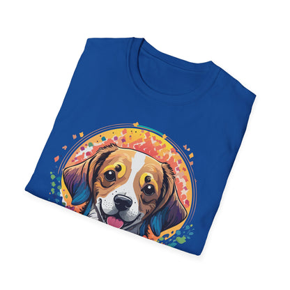 Dog Shirt Unisex Animal Tee Gildan 64000 Softstyle Ring Spun Cotton