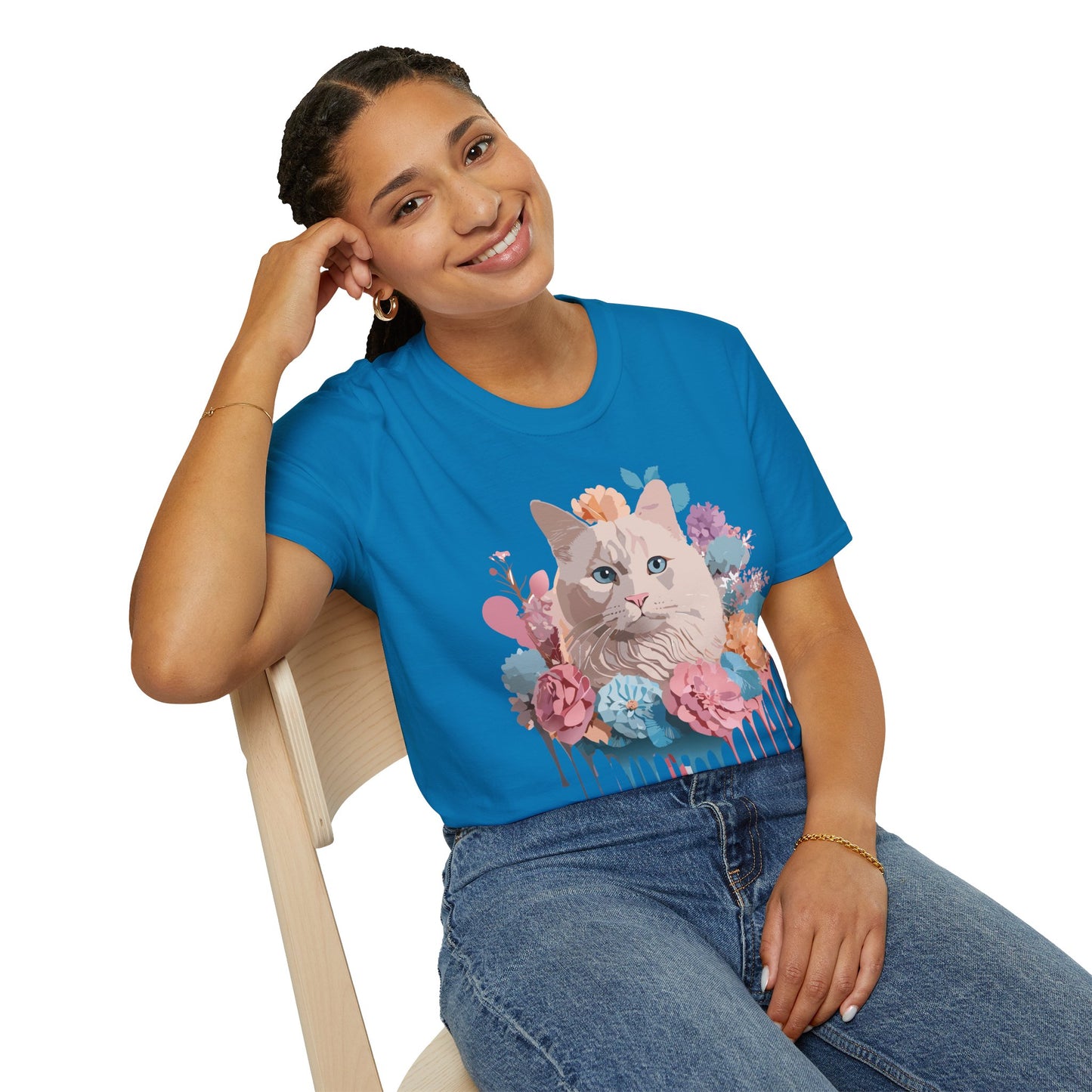 Cat Shirt, Shirt with Cat, Cats Tee, Kitten Tee
