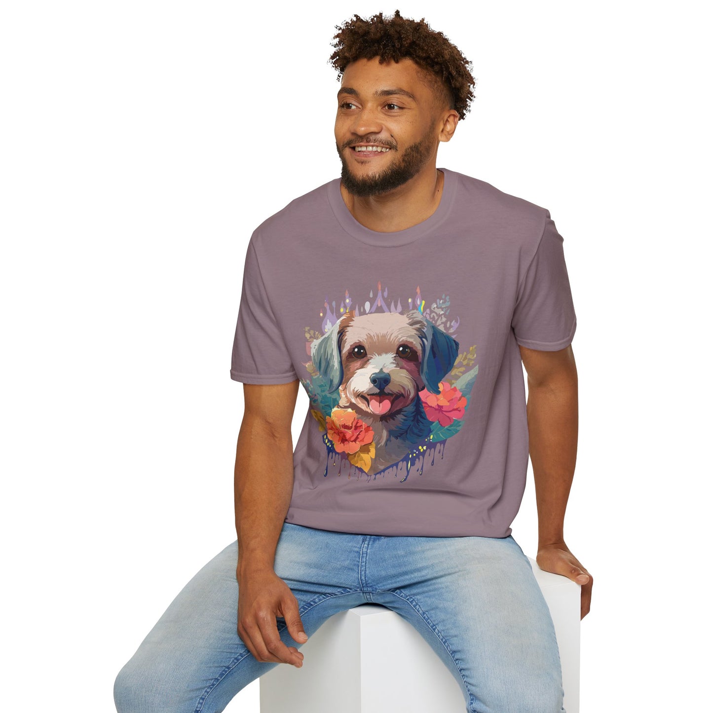 Dog Shirt, Shirt with Dog, Animal Tee, Shirt with Animals