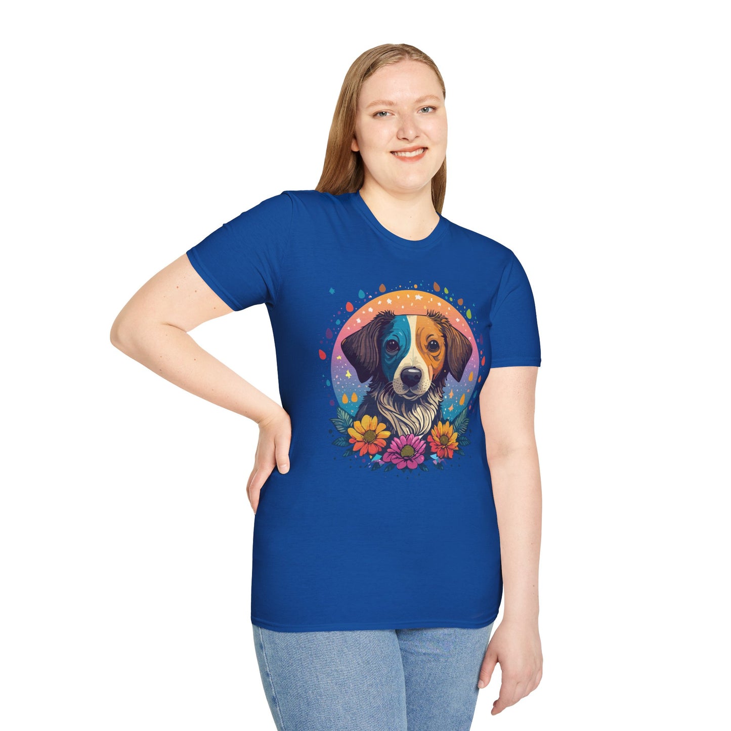 Dog Shirt, Shirt with Dog, Animal Tee, Shirt with Animals