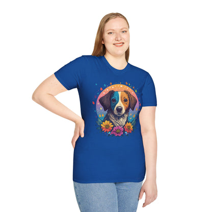 Dog Shirt Unisex Softstyle Tee 100 Percent Cotton Gildan 64000