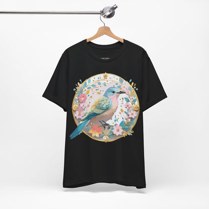 Natural Cotton Tee Shirt - Medallion Collection Printify