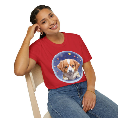 Unisex Gildan Softstyle 64000 Dog Shirt Tee Ring Spun Cotton