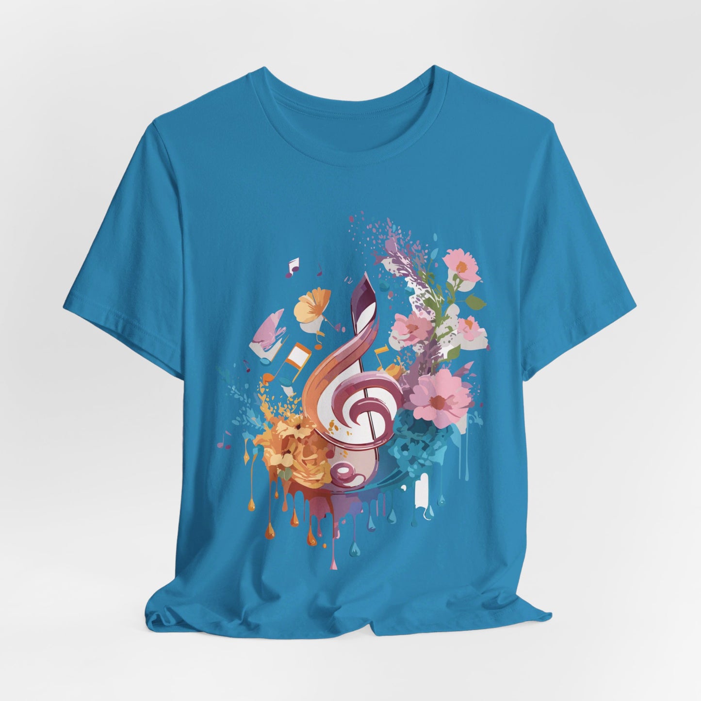 T-shirt en coton naturel - Collection Musique