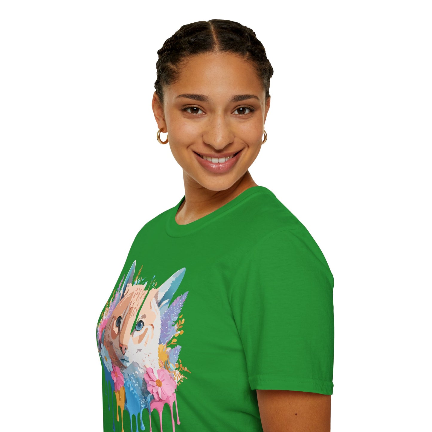 Cat Shirt, Shirt with Cat, Cats Tee, Kitten Tee
