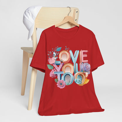 Natural Cotton Tee Shirt - Love Story Collection Printify