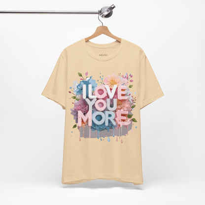Natural Cotton Tee Shirt - Love story Collection Printify