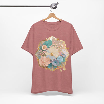 Natural Cotton Tee Shirt - Medallion Collection Printify