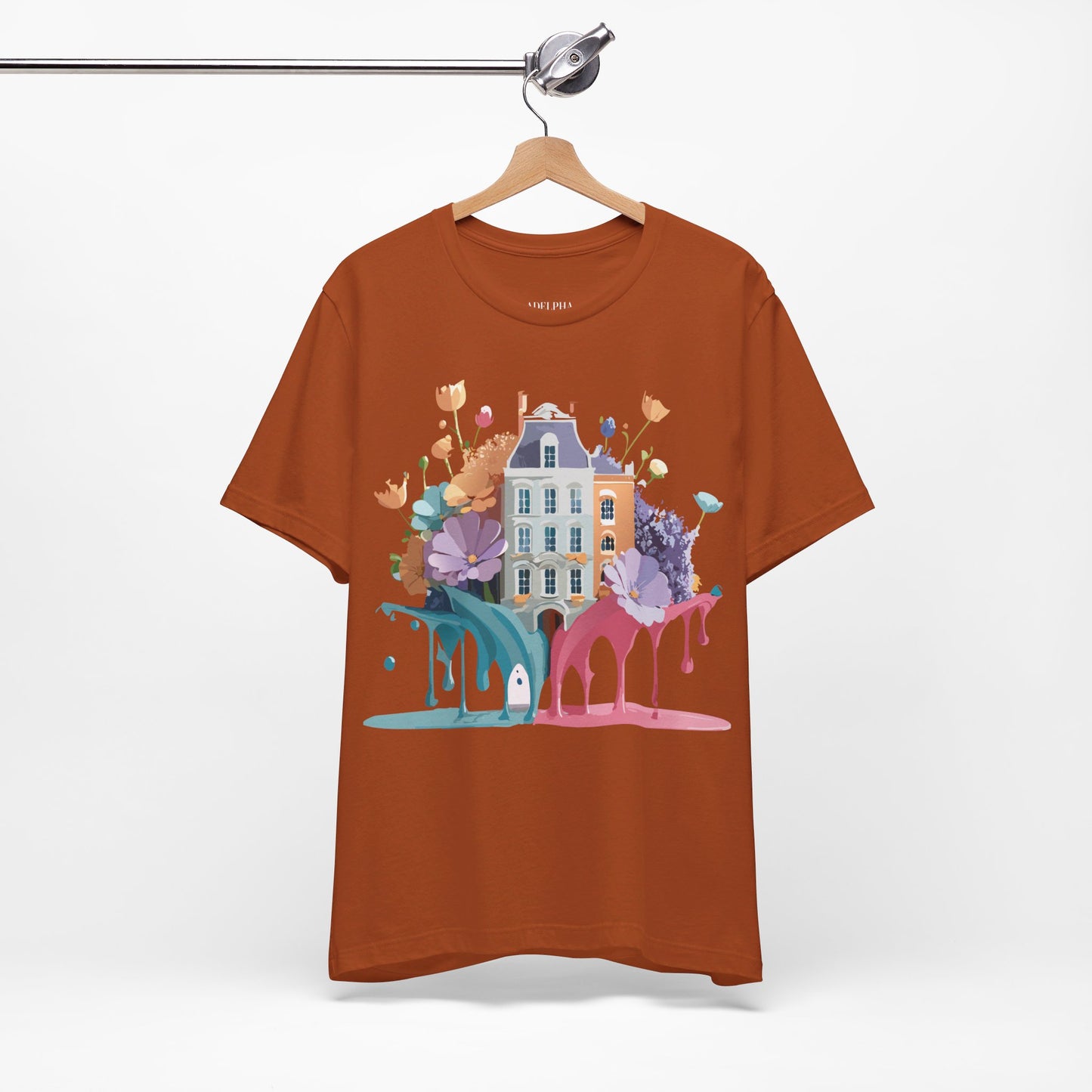 T-shirt en coton naturel - Collection Beautiful Places - Amsterdam