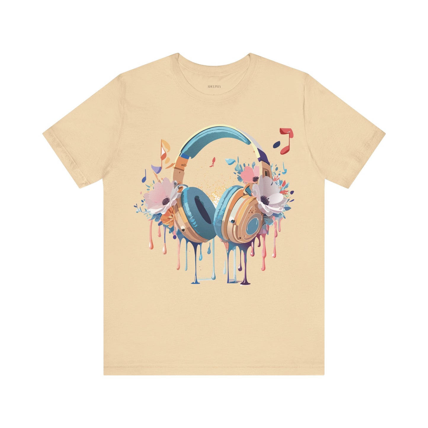 Natural Cotton Tee Shirt - Music collection