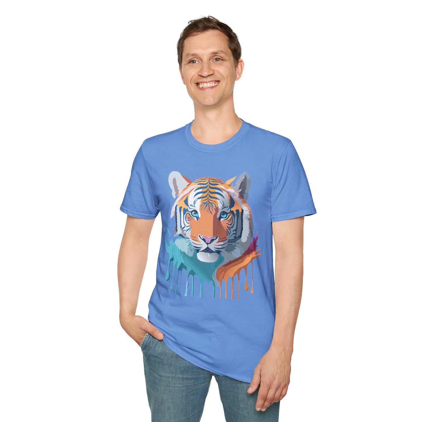 Tiger Shirt, Shirt with Tiger, Animal Tee, Shirt with Animals