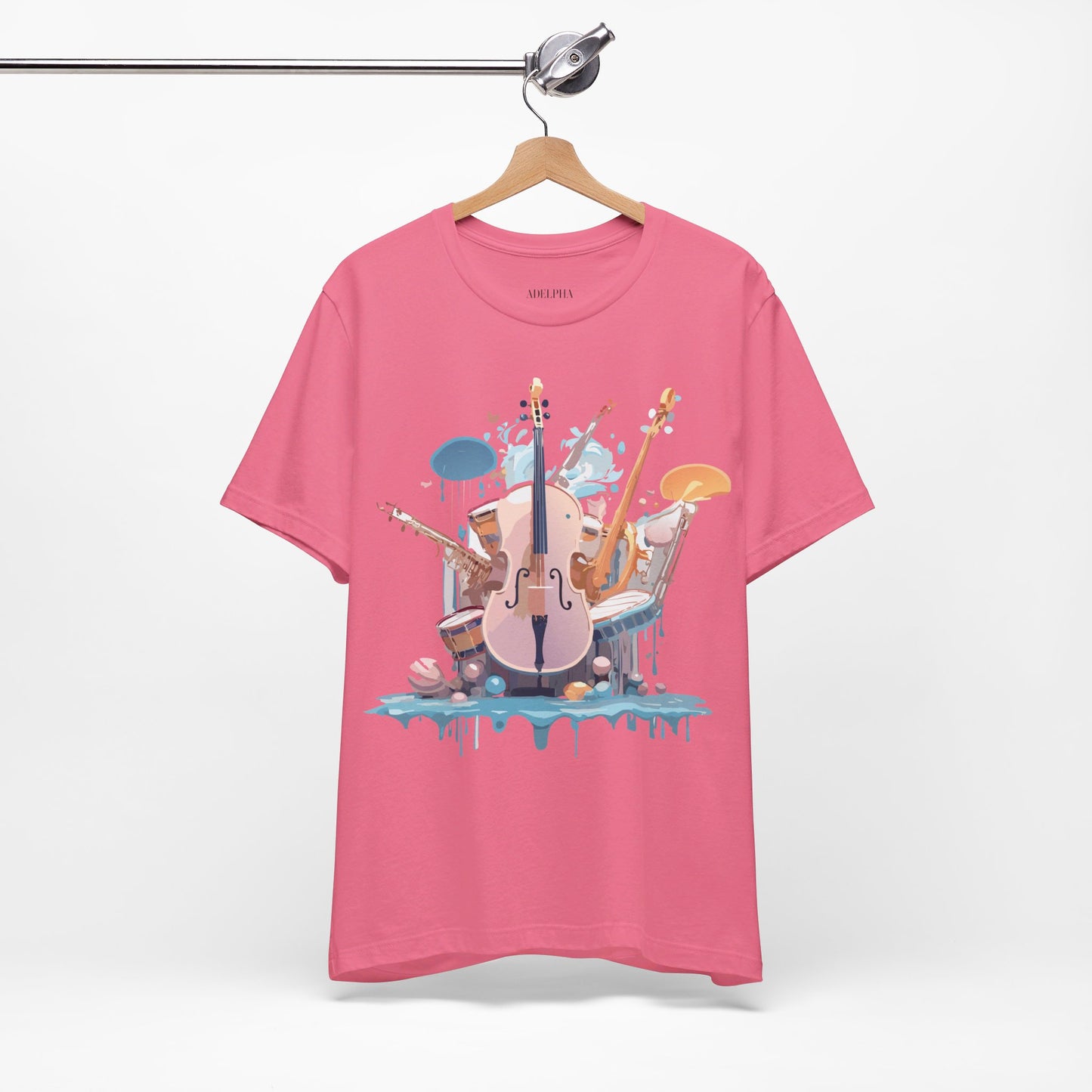 Natural Cotton Tee Shirt - Music collection