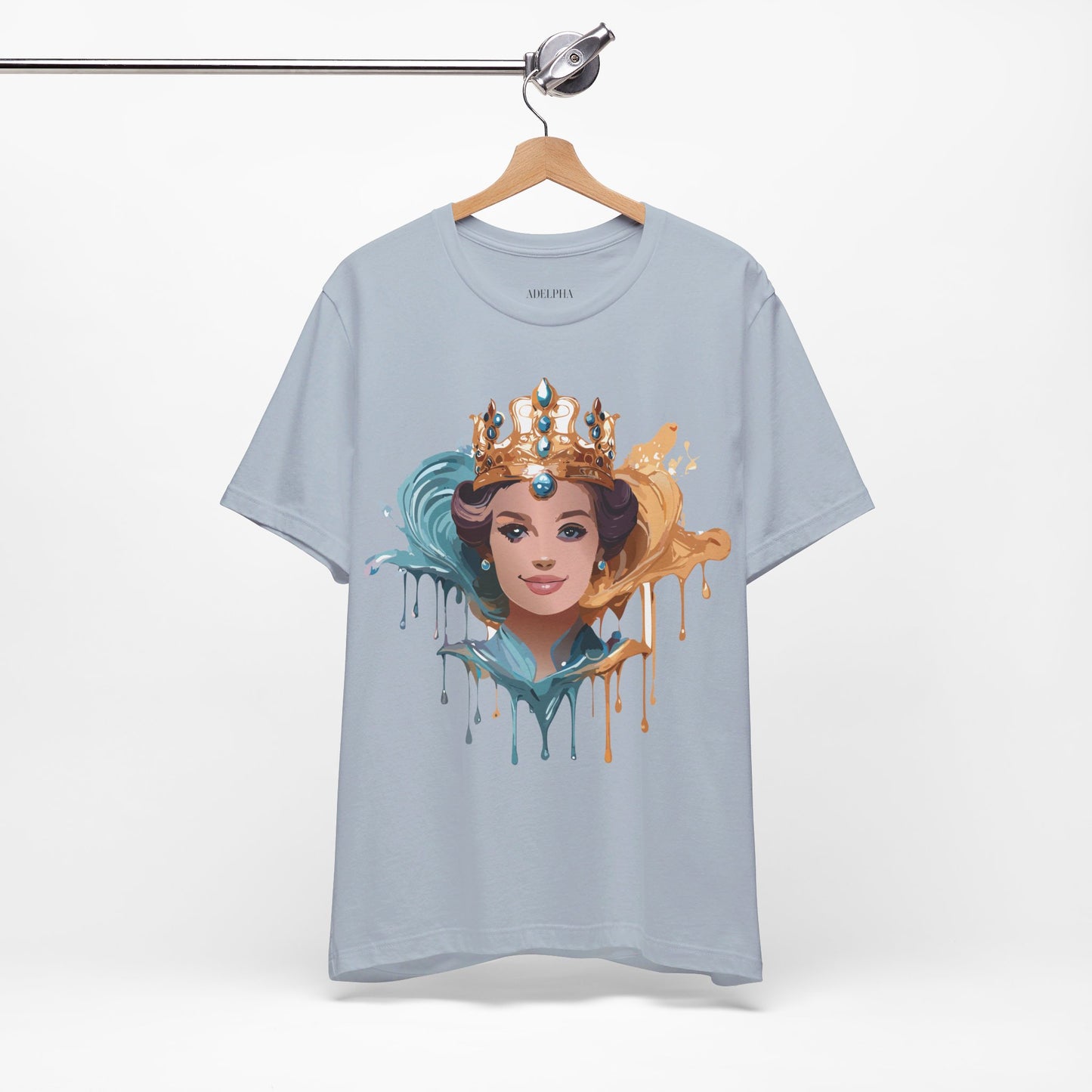 T-Shirt aus natürlicher Baumwolle – Queen Collection