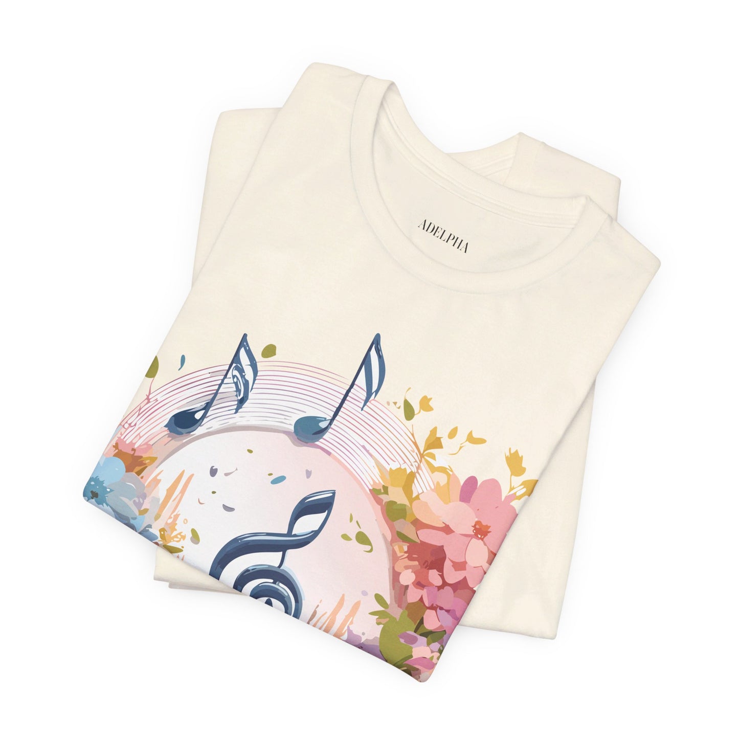 T-shirt en coton naturel - Collection Musique