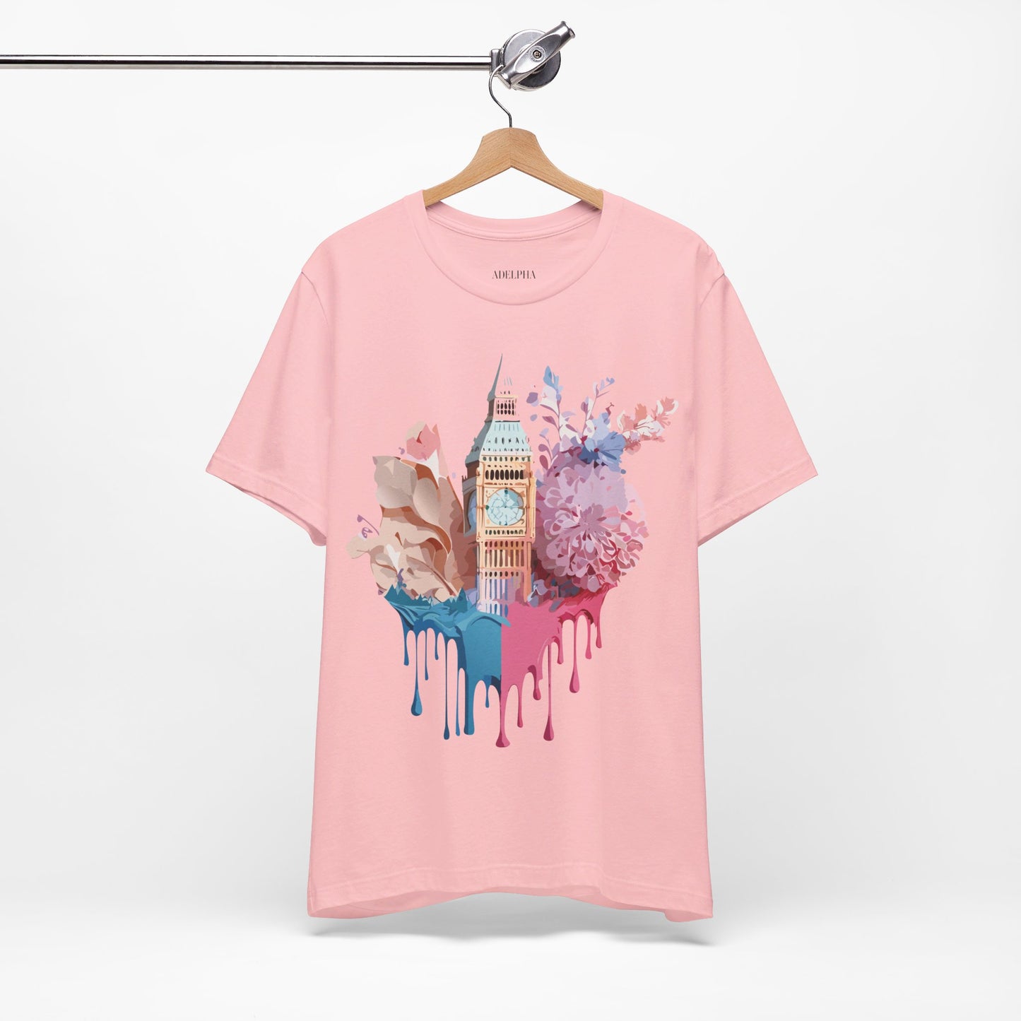 Natural Cotton Tee Shirt - Beautiful Places Collection - London