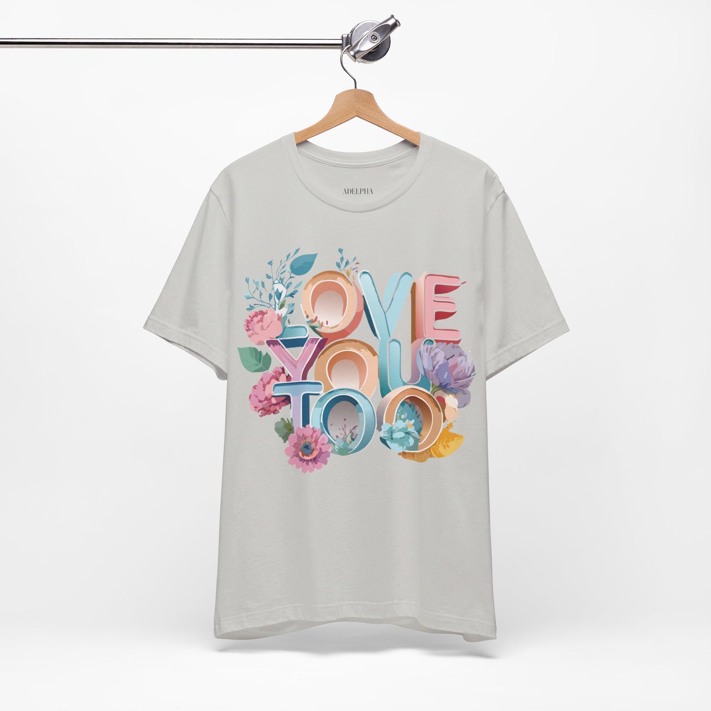 T-Shirt aus natürlicher Baumwolle – Love Story-Kollektion