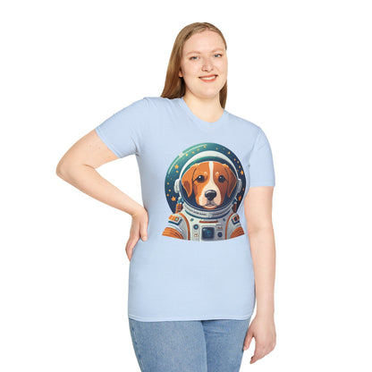 Dog Shirt Unisex Animal Print Tee Softstyle Short Sleeve Tee
