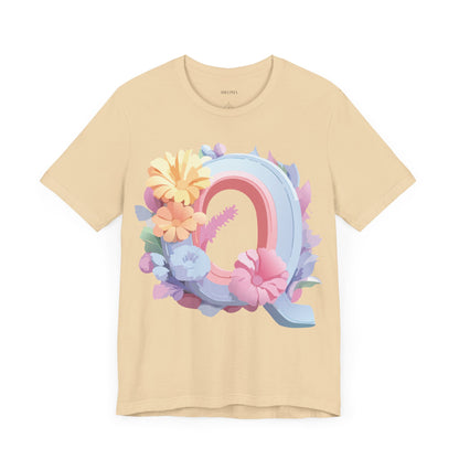 Letter Shirt, Letter Q Shirt - ADELPHA