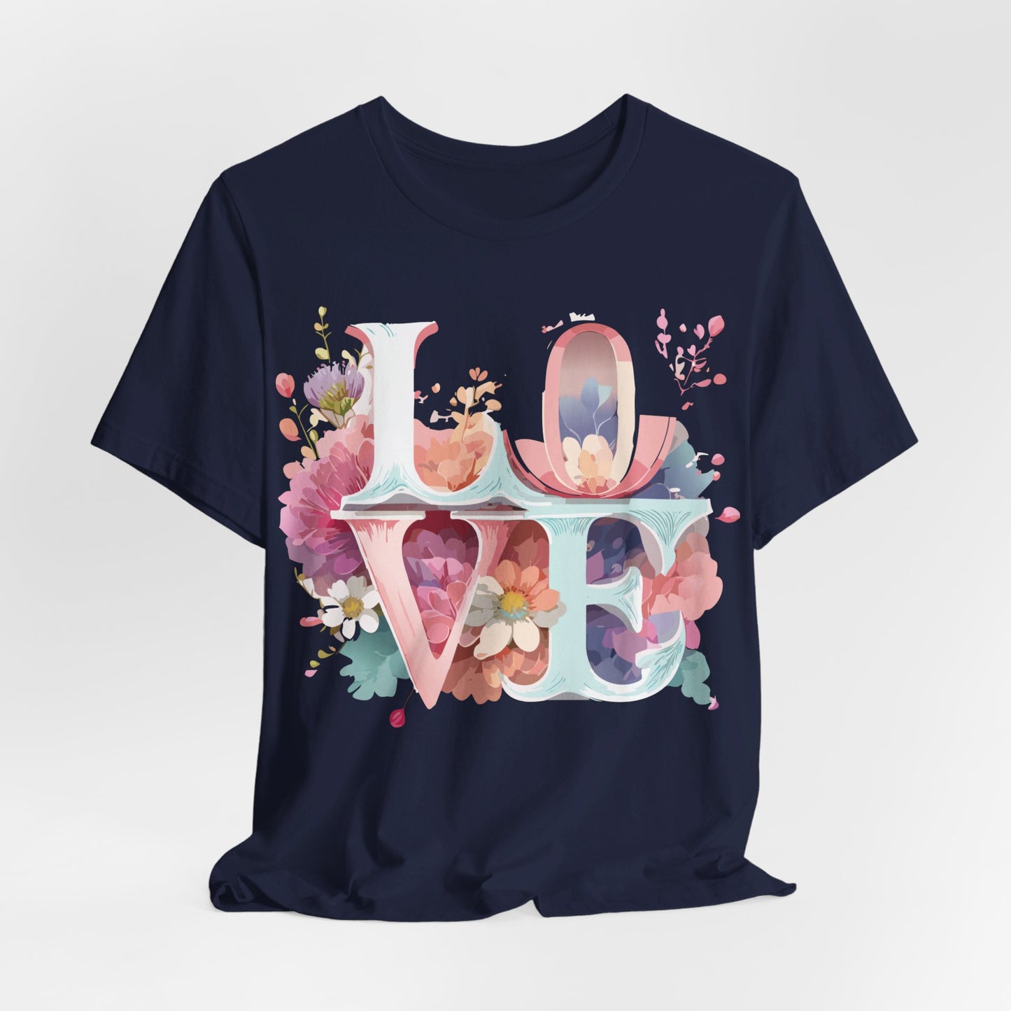 T-Shirt aus natürlicher Baumwolle – Love Story Collection