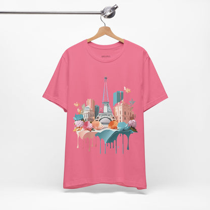 Tourist Shirt, Shirt with Paris - ADELPHA