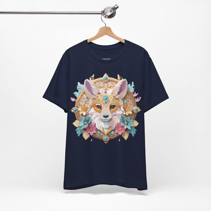 Natural Cotton Tee Shirt - Medallion Collection Printify