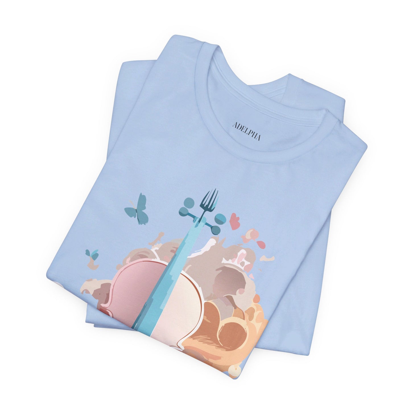 T-shirt en coton naturel - Collection Musique