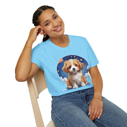 Dog Shirt Unisex Animal Tee Gildan Softstyle 64000 Short Sleeve Comfort