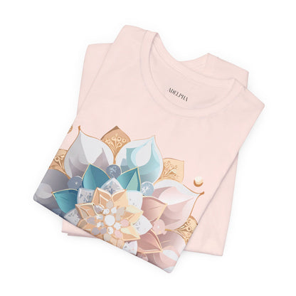 Natural Cotton Tee Shirt - Medallion Collection Printify