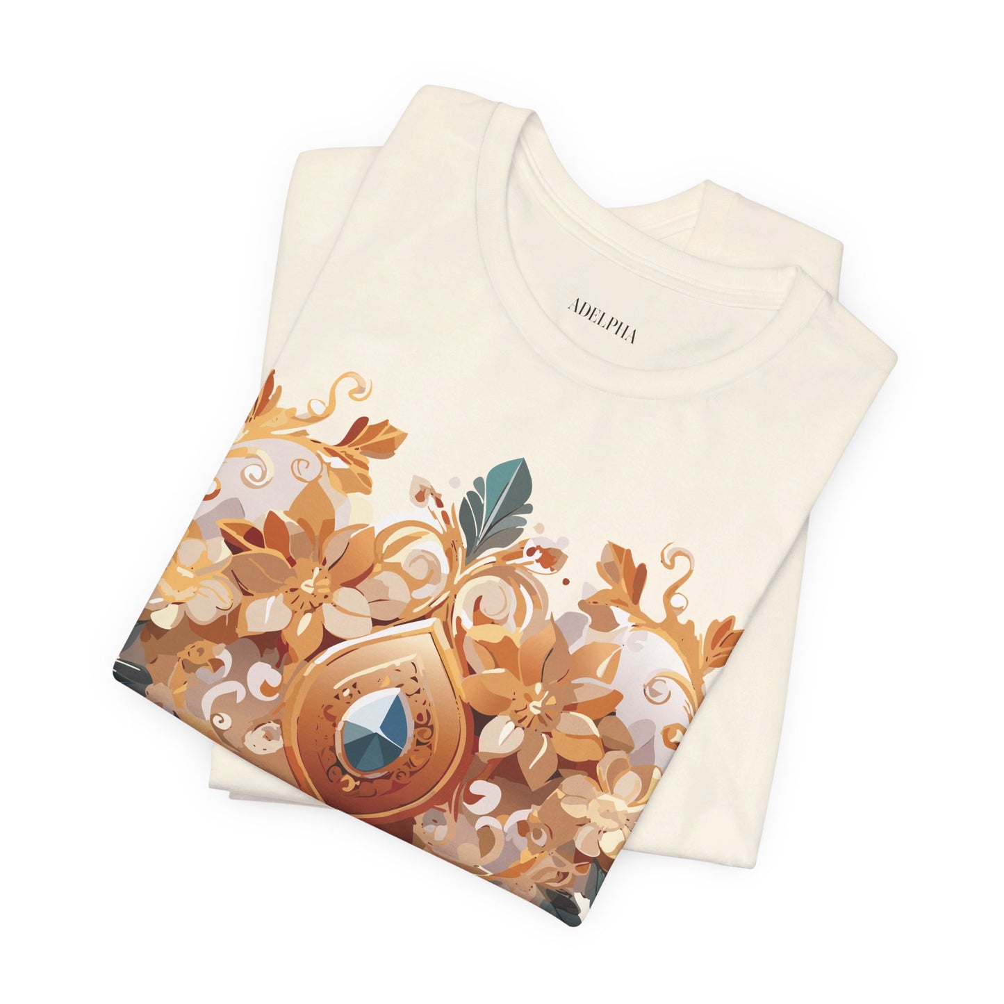 T-Shirt aus natürlicher Baumwolle – Queen Collection