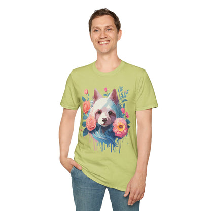 Dog Shirt Unisex Softstyle Cotton Tee Gildan 64000 With Animal Designs
