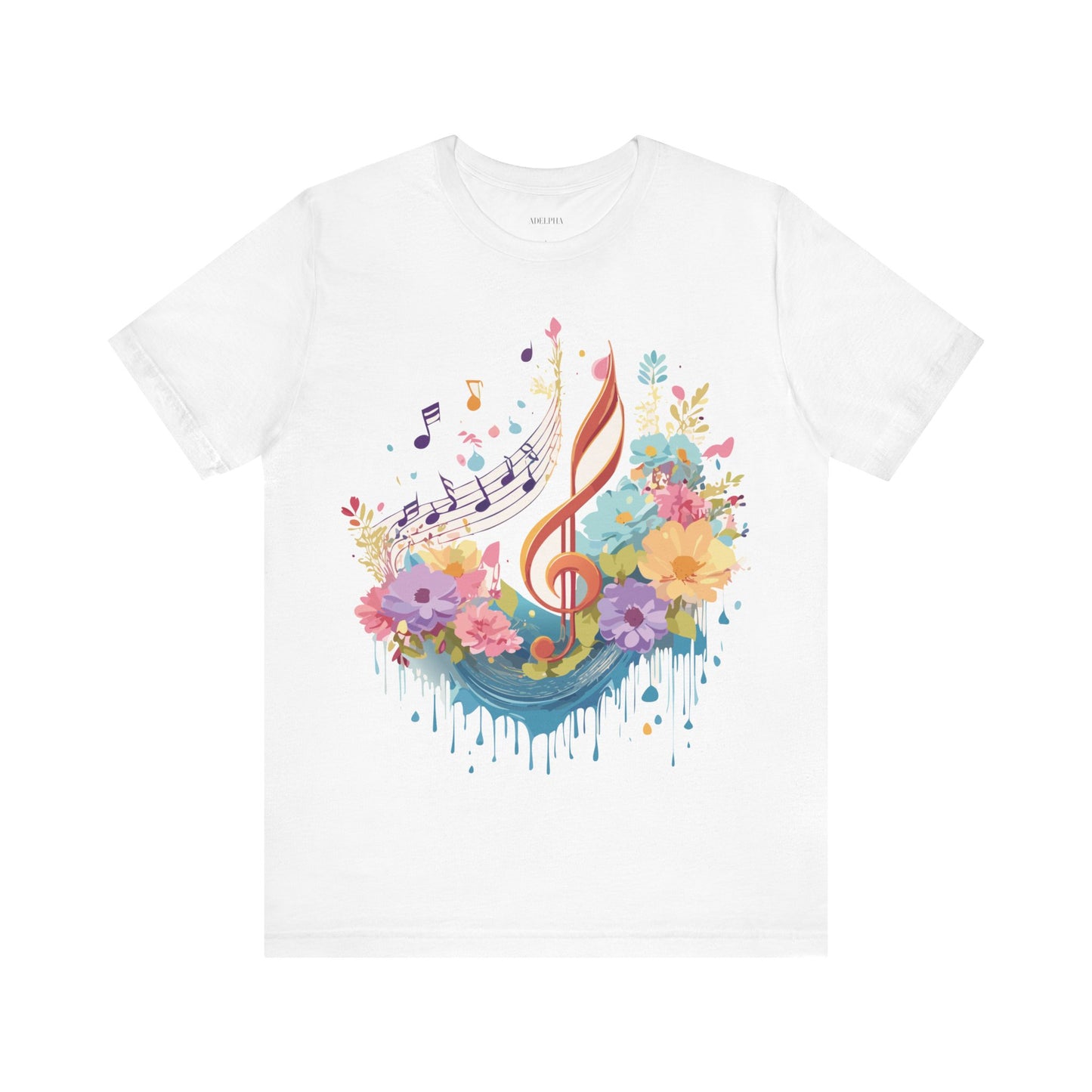 T-shirt en coton naturel - Collection Musique