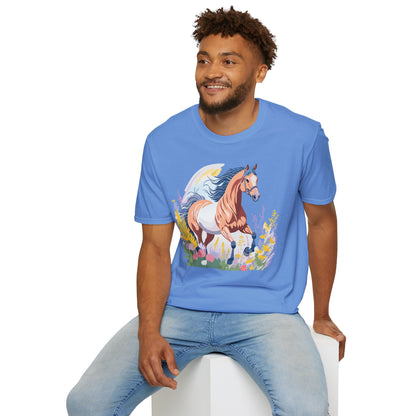 Horse Shirt Unisex Gildan Softstyle Tee 100 Ring Spun Cotton