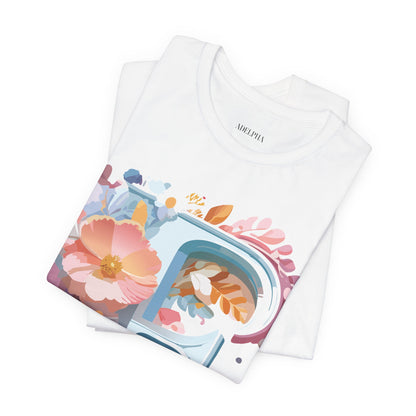 Natural Cotton Tee Shirt - Letters Collection - F Printify