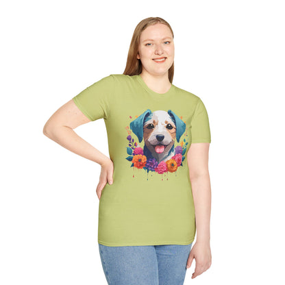 Dog Shirt Unisex Animal Tee Softstyle 64000 Gildan RingSpun Cotton