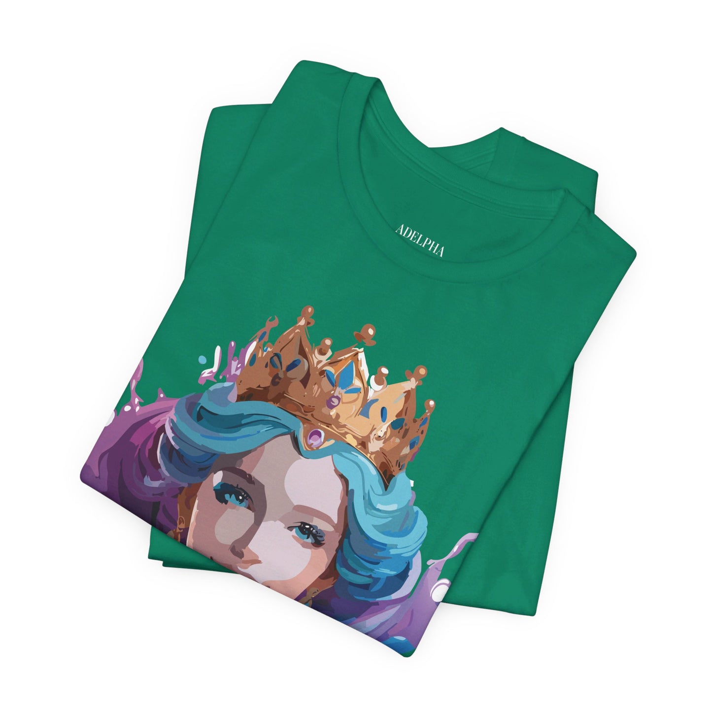 T-Shirt aus natürlicher Baumwolle – Queen Collection