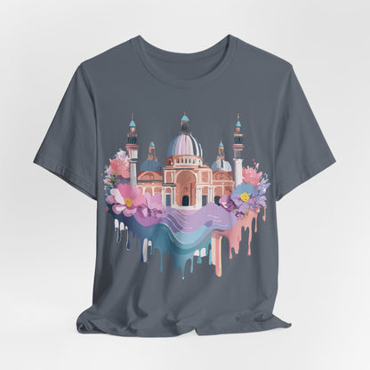 Natural Cotton Tee Shirt - Beautiful Places Collection - Venice Printify