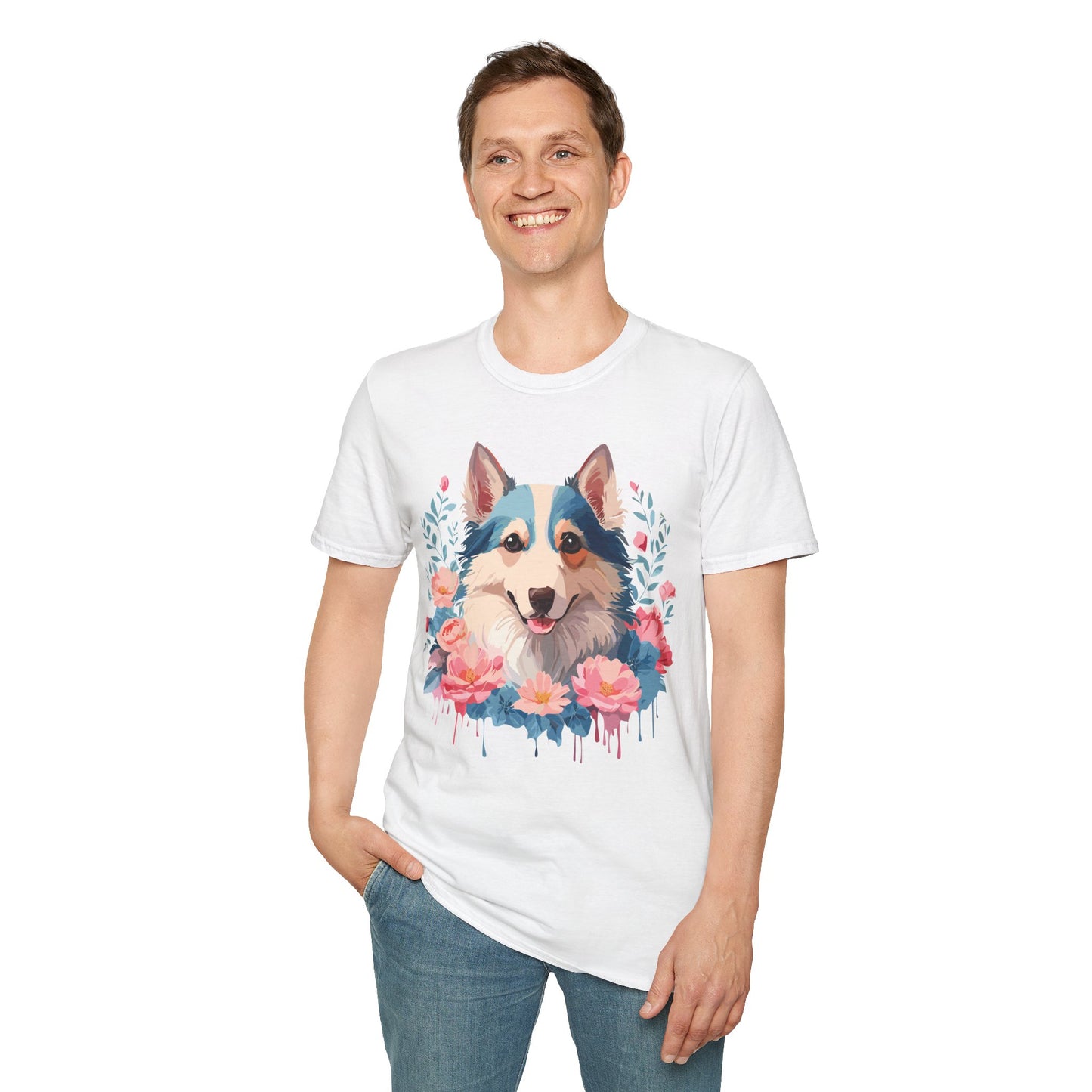 Dog Shirt, Shirt with Dog, Animal Tee, Shirt with Animals