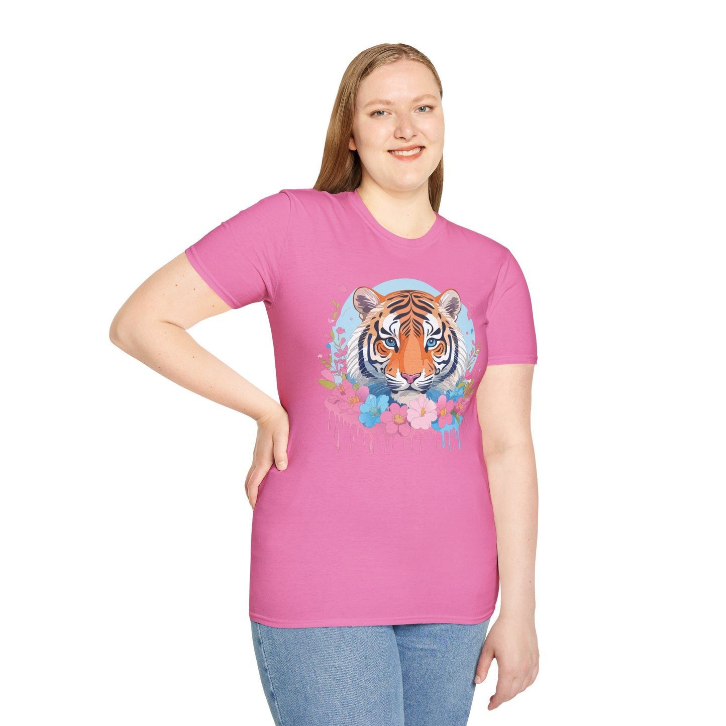 Tiger Shirt, Shirt with Tiger, Animal Tee, Shirt with Animals