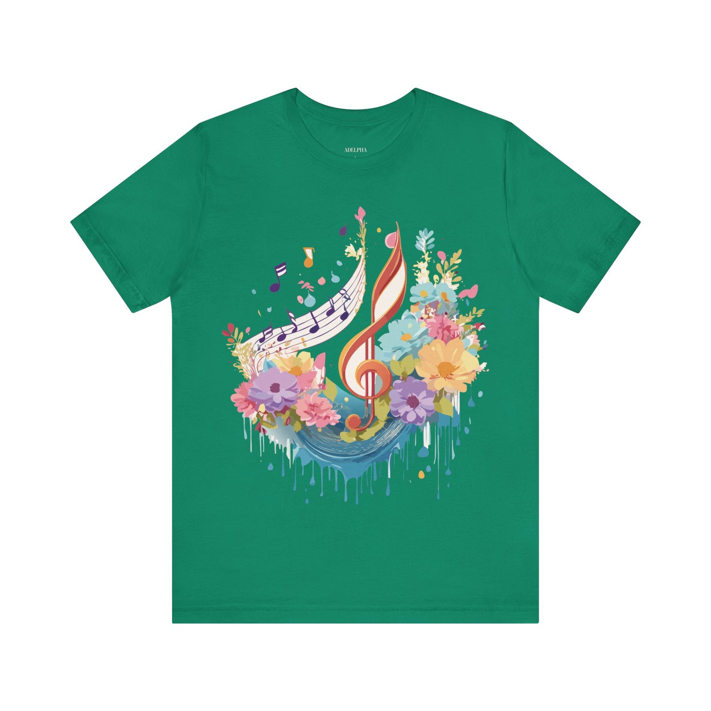 T-shirt en coton naturel - Collection Musique