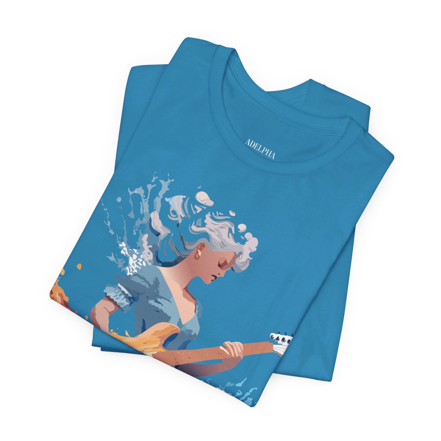 T-shirt en coton naturel - Collection Musique