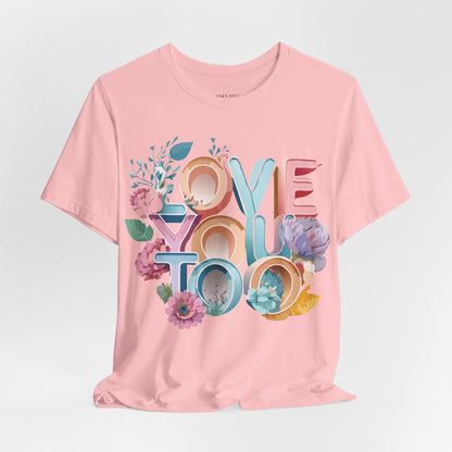 Natural Cotton Tee Shirt - Love story Collection Printify